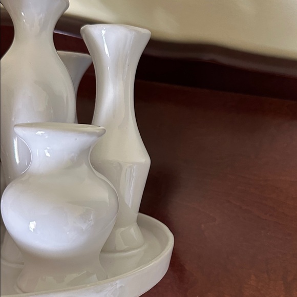 elegant multiple clusters vases with ceramic - Picture 3 of 8